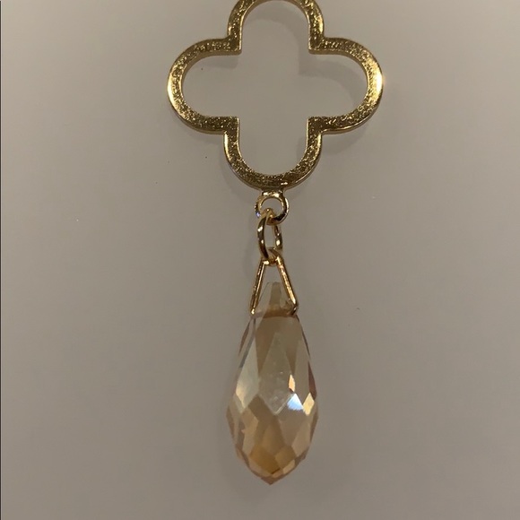 Allegra gold tone celtic beaded fashion necklace - Picture 12 of 12